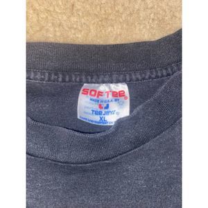 Vintage Blue Boars Wild Graphic Tee TeeJays Sof Tee